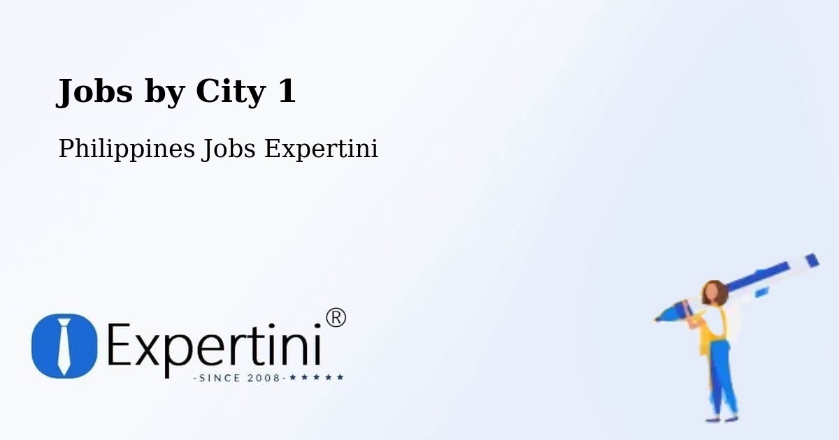 City Jobs in Philippines - Expertini