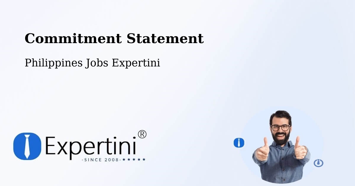 Corporate Commitment – Las Piñas - Philippines Jobs Expertini